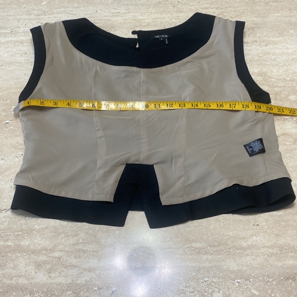 NIC+ZOE Black Skirt Set Excellent condition. Skirt Sz 12, top Sz,10. No flaws. - Picture 6 of 15